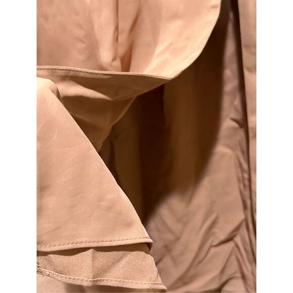 BHLDN Kayleigh georgette dress sz 6 new taupe brown - Picture 3 of 7